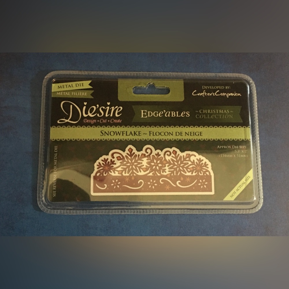 Crafter’s Companion Edge’ables Snowflake Die‎